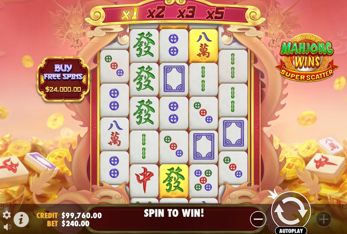 Mahjong Wins Super Scatter