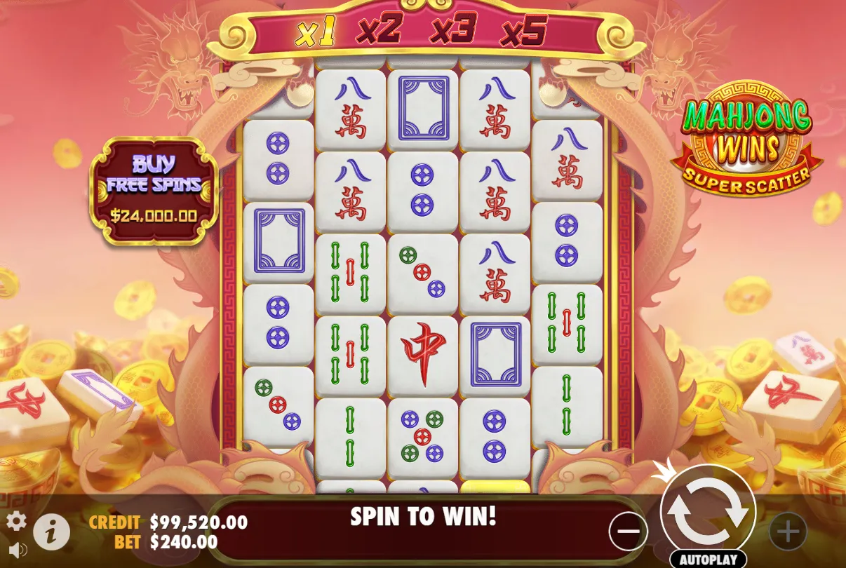 Mahjong Wins Super Scatter Slot